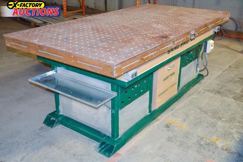 DC230726 SANDMAN "DL9648" DOWNDRAFT SANDING TABLE